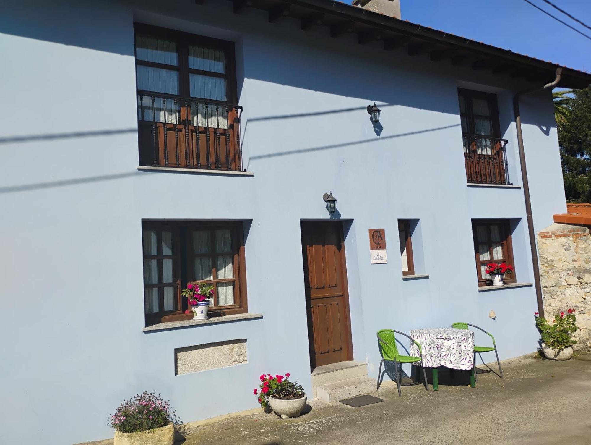 Casa Rural Casa Azul Villahormes 外观 照片