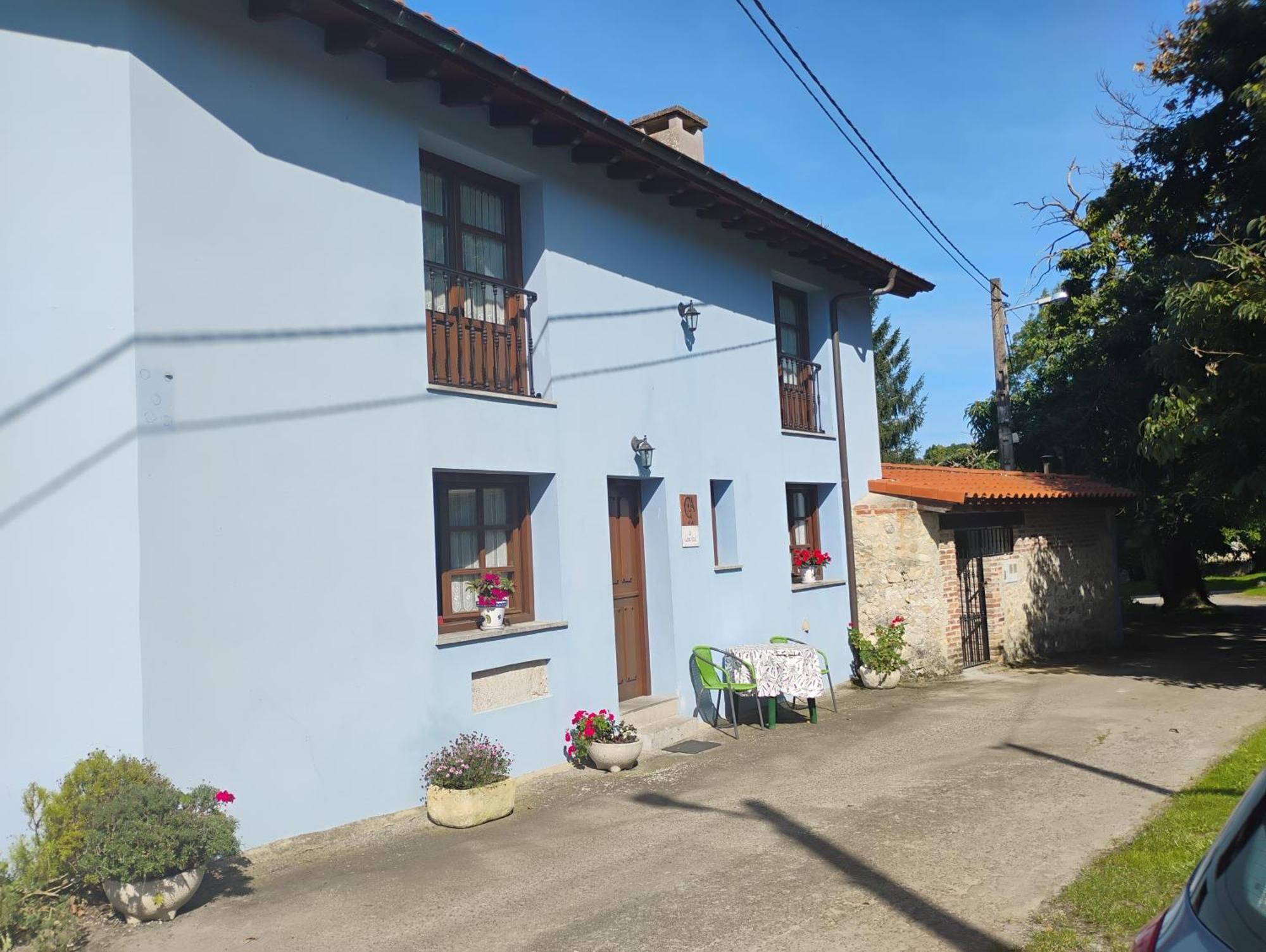 Casa Rural Casa Azul Villahormes 外观 照片