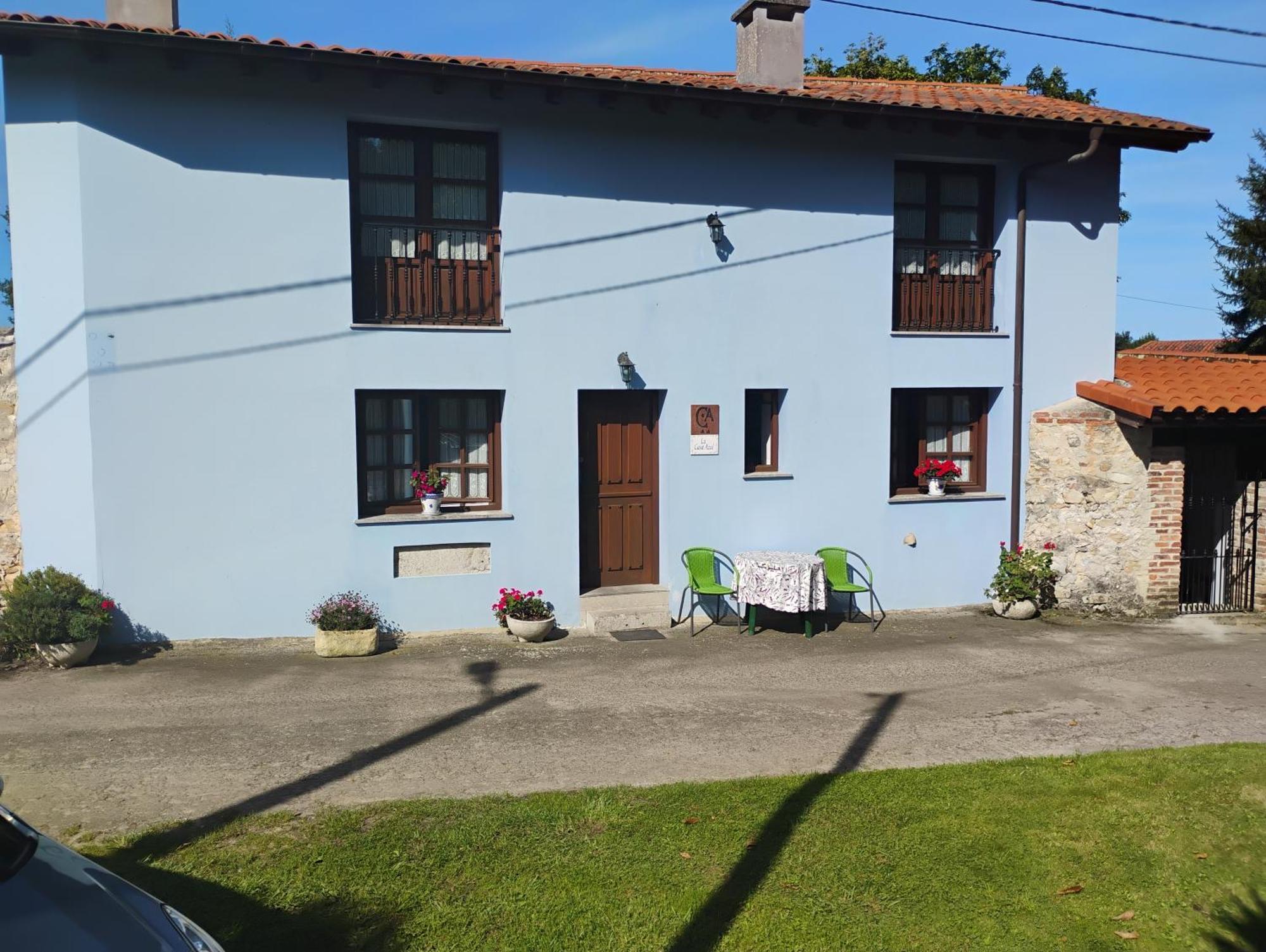 Casa Rural Casa Azul Villahormes 外观 照片